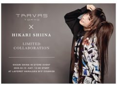【椎名ひかり】グッズ TRAVAS TOKYOコラボ決定