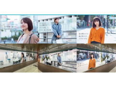 【徳田祐里】花王「キュレル」20 周年キャンペーン 新宿 Ver出演！
