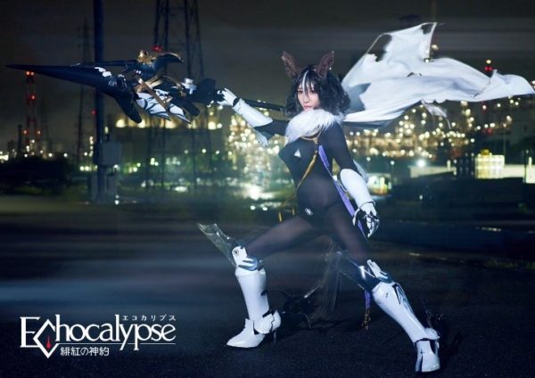 【清水あいり】「黒夜の少女」-『Echocalypse-緋紅の神訳』 出演！